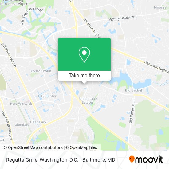 Mapa de Regatta Grille