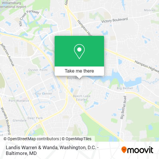 Mapa de Landis Warren & Wanda