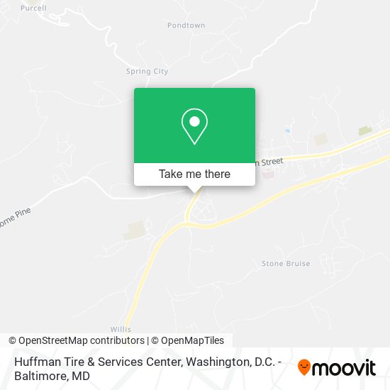 Huffman Tire & Services Center map