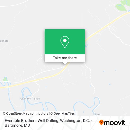 Mapa de Eversole Brothers Well Drilling