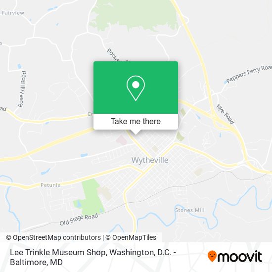 Lee Trinkle Museum Shop map