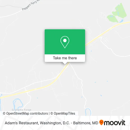 Adam's Restaurant map