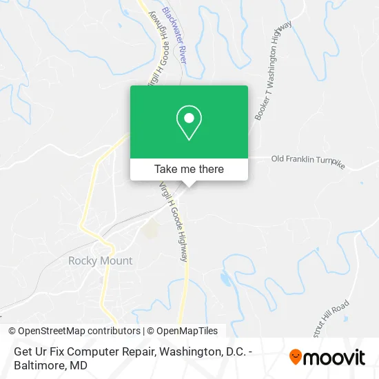 Get Ur Fix Computer Repair map
