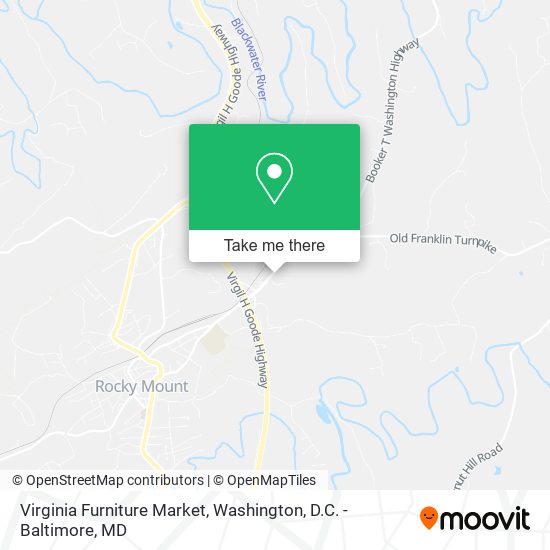 Virginia Furniture Market map