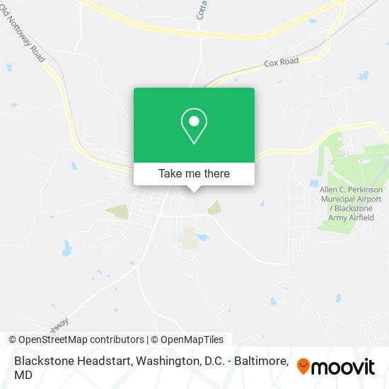 Mapa de Blackstone Headstart