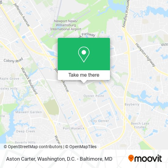 Aston Carter map