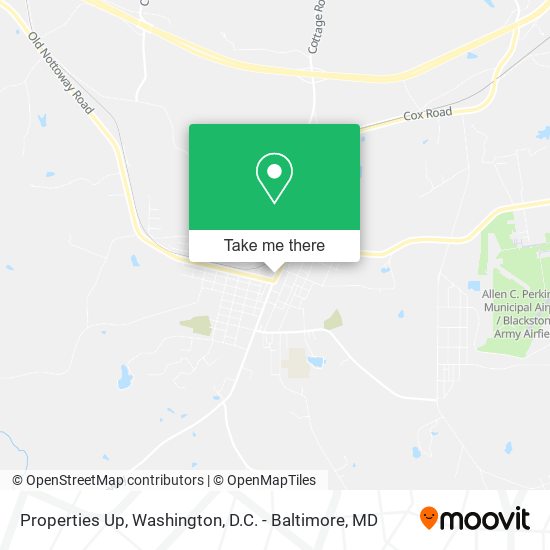 Properties Up map