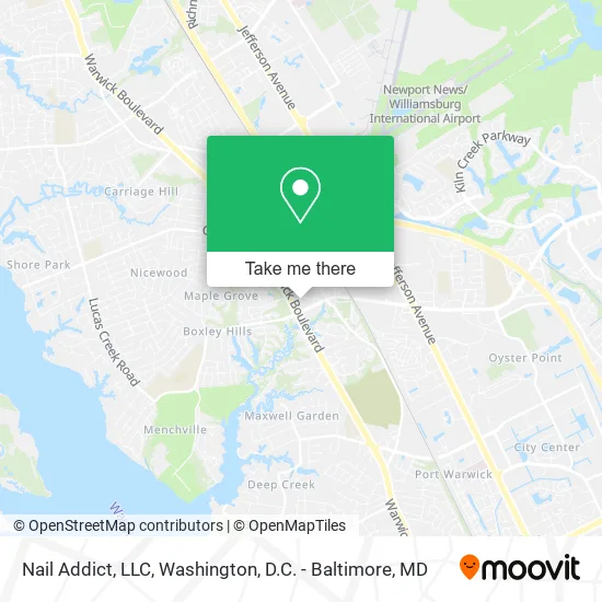 Nail Addict, LLC map