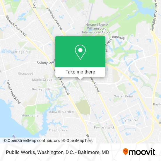 Mapa de Public Works