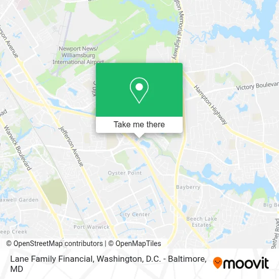 Lane Family Financial map