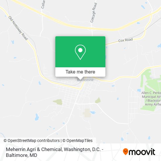 Mapa de Meherrin Agri & Chemical