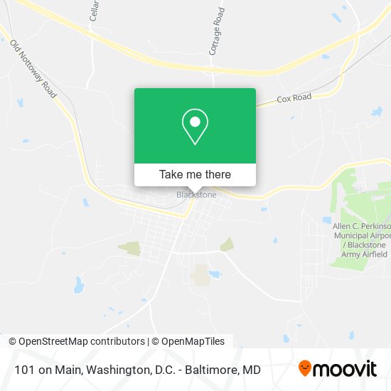 101 on Main map