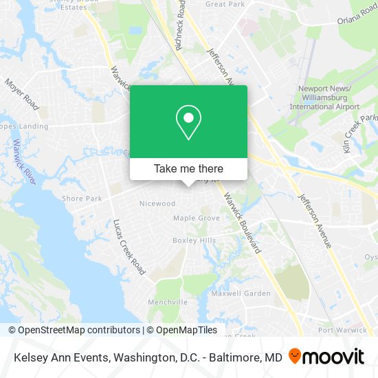 Kelsey Ann Events map