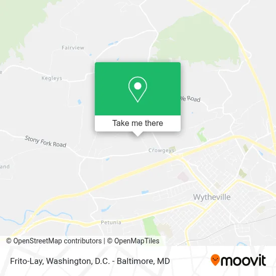 Frito-Lay map