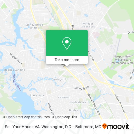 Mapa de Sell Your House VA