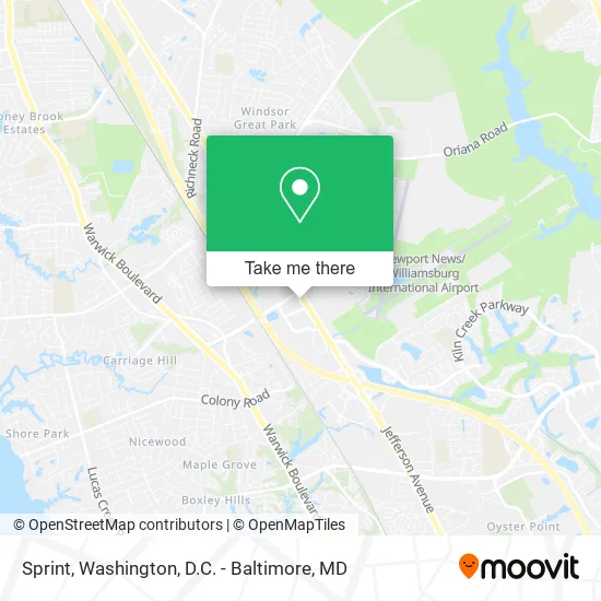 Sprint map