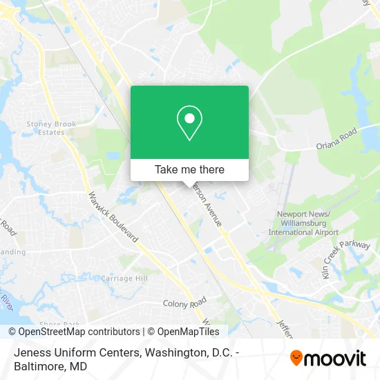 Jeness Uniform Centers map