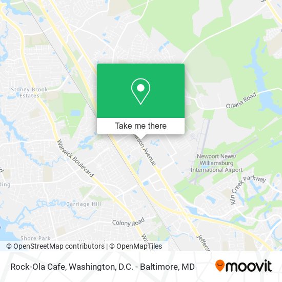 Rock-Ola Cafe map