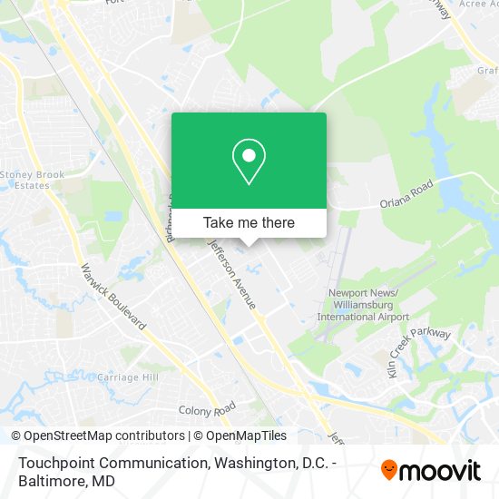Touchpoint Communication map