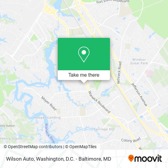 Wilson Auto map