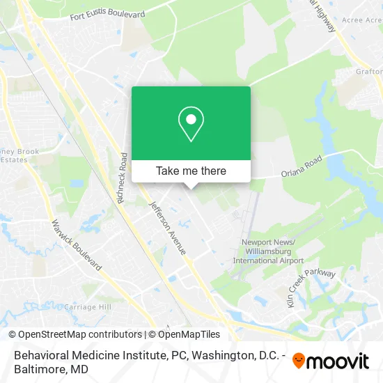 Mapa de Behavioral Medicine Institute, PC