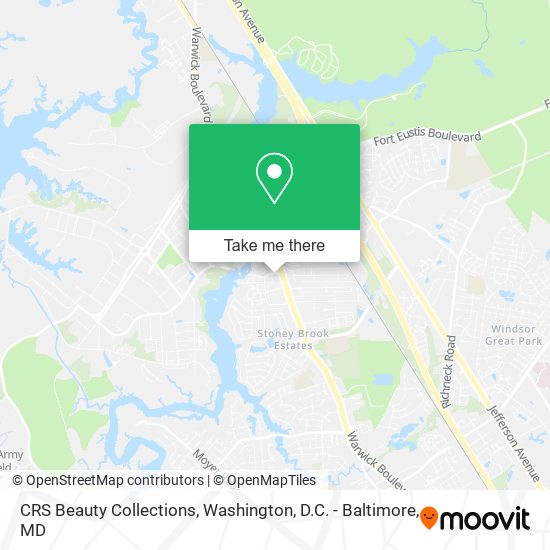 CRS Beauty Collections map