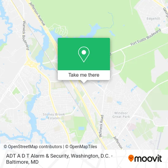 ADT A D T Alarm & Security map