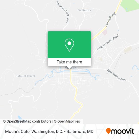 Mochi's Cafe map