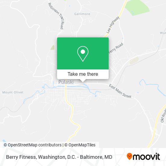 Berry Fitness map