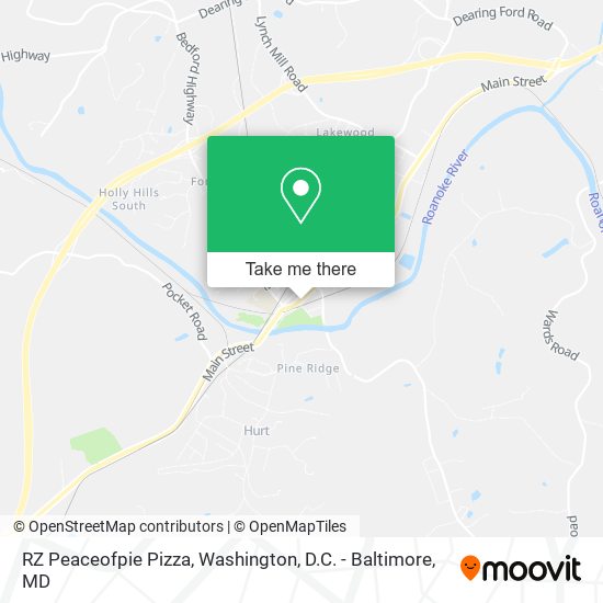 RZ Peaceofpie Pizza map