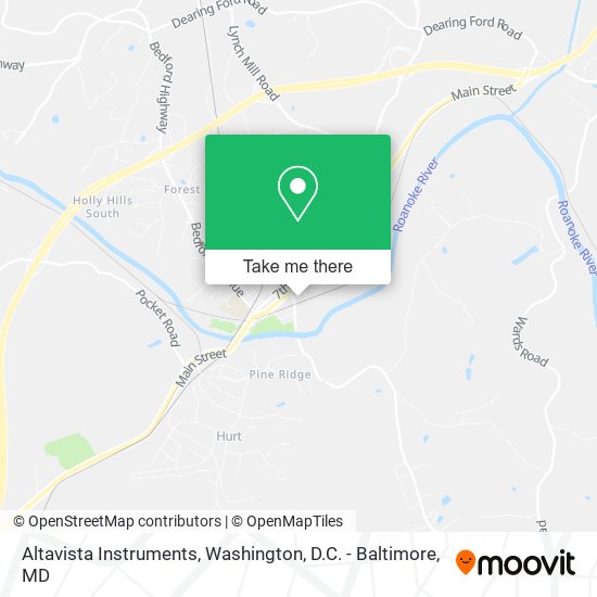 Mapa de Altavista Instruments