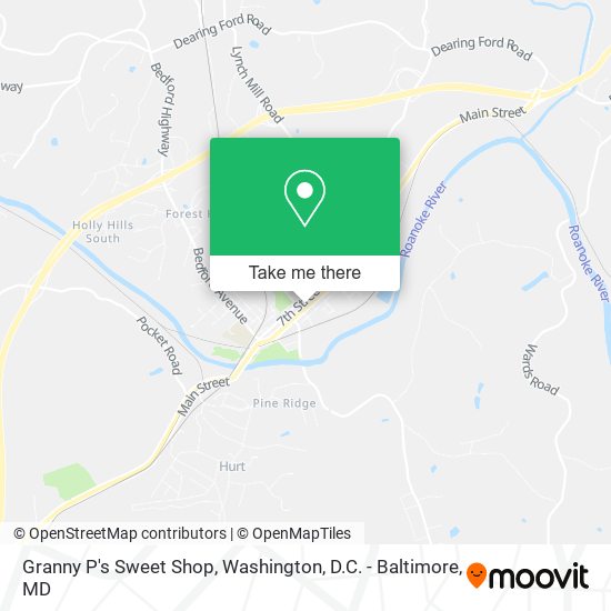 Granny P's Sweet Shop map
