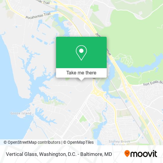 Vertical Glass map
