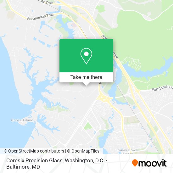 Coresix Precision Glass map