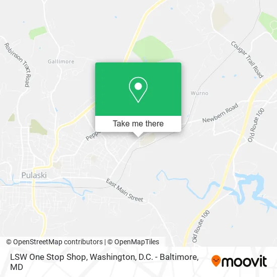 LSW One Stop Shop map
