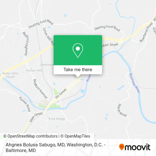 Ahgnes Bolusa Sabugo, MD map