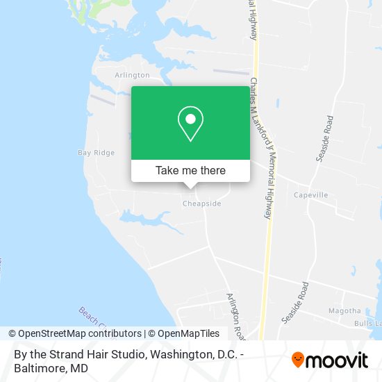 By the Strand Hair Studio map
