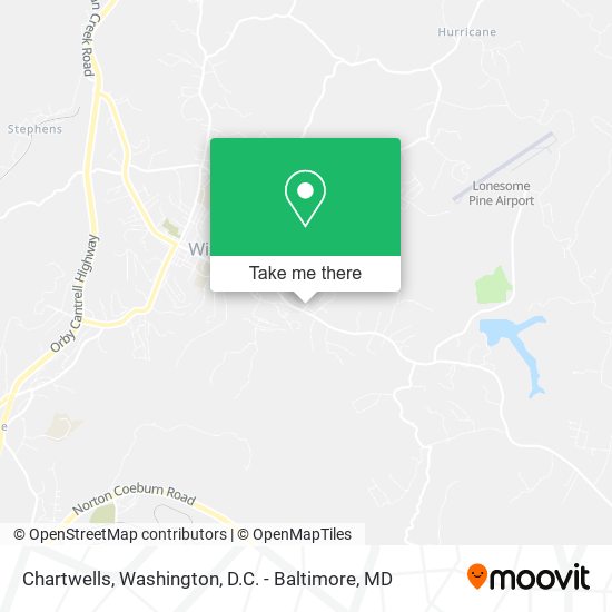 Chartwells map