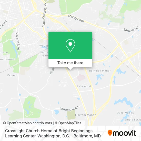 Crosslight Church Home of Bright Beginnings Learning Center map