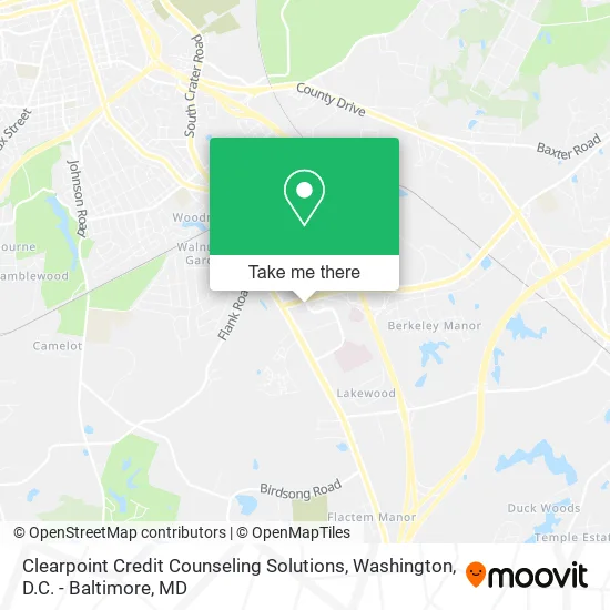 Mapa de Clearpoint Credit Counseling Solutions