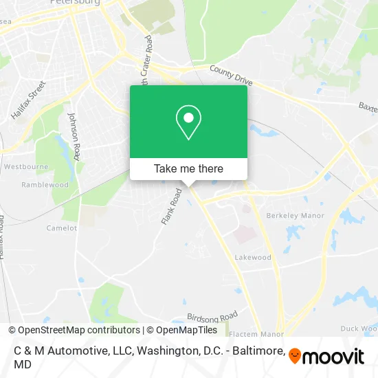Mapa de C & M Automotive, LLC