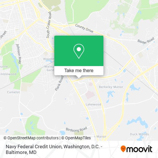 Navy Federal Credit Union map
