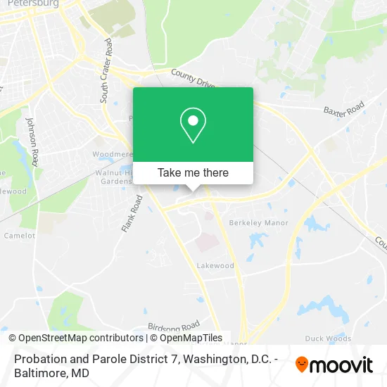 Probation and Parole District 7 map