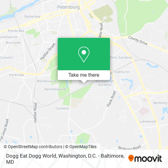 Dogg Eat Dogg World map