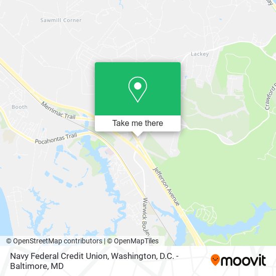 Navy Federal Credit Union map