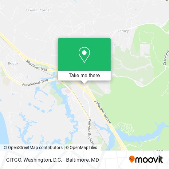Mapa de CITGO