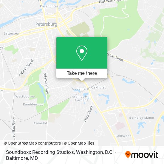 Soundboxx Recording Studio's map