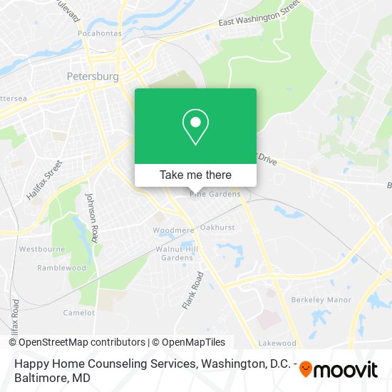 Happy Home Counseling Services map