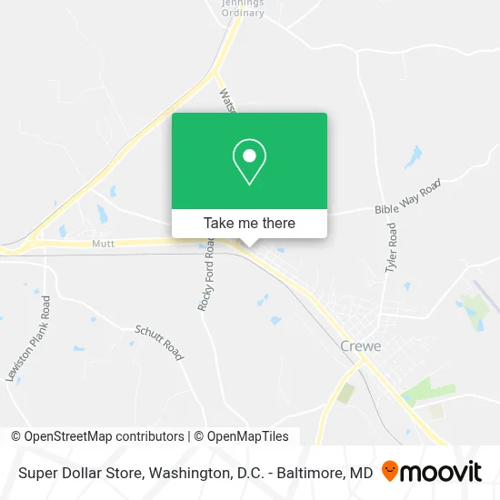 Super Dollar Store map