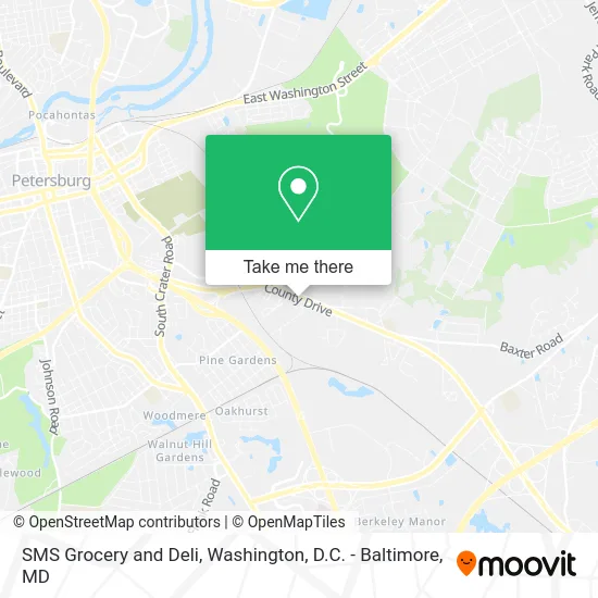 SMS Grocery and Deli map